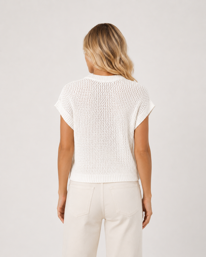 Viral American Flag Knit Top