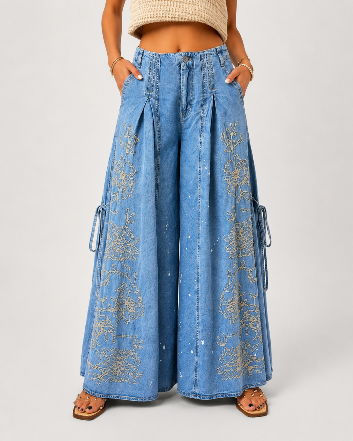 Wildflower Palazzo Jeans