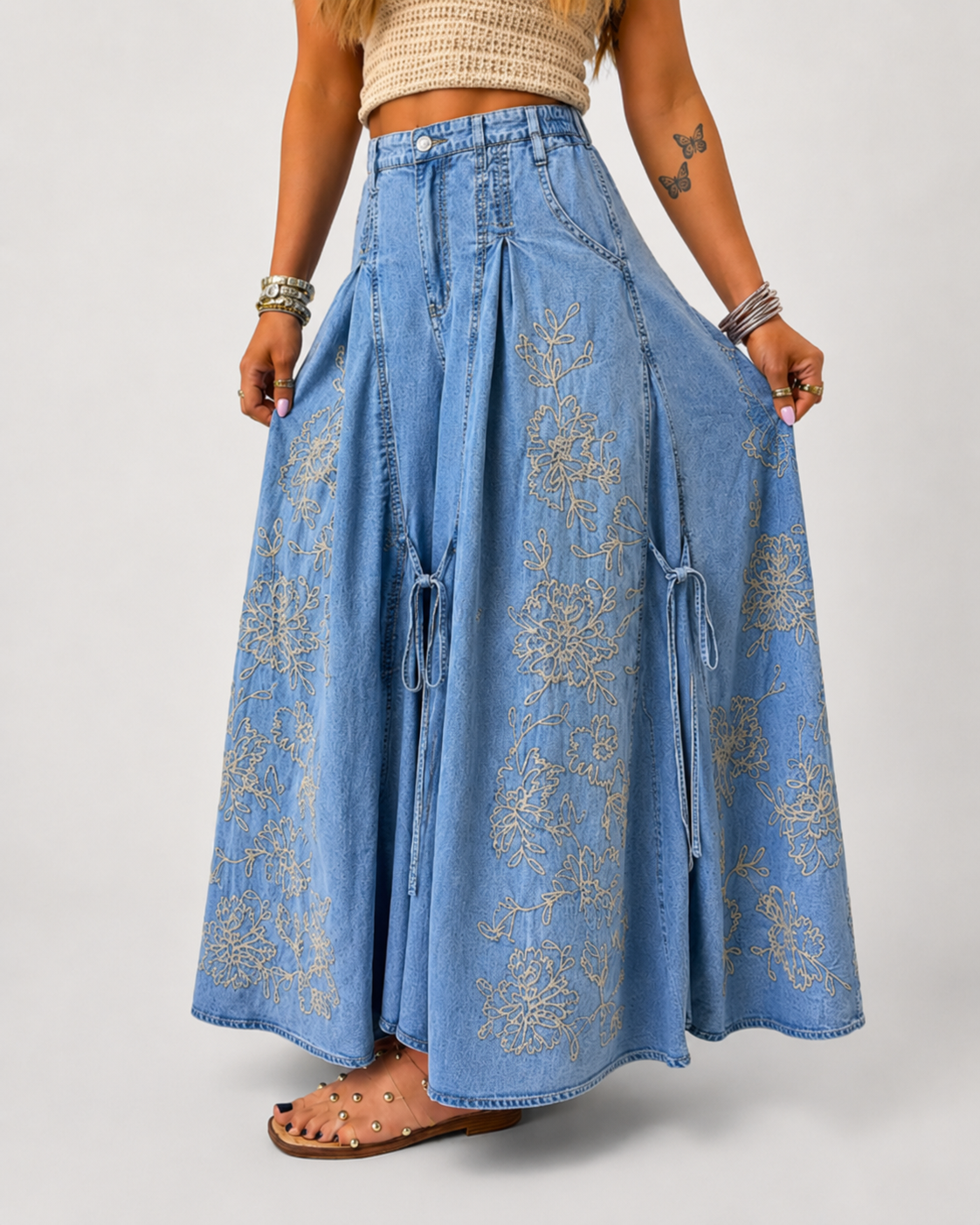 Wildflower Palazzo Jeans