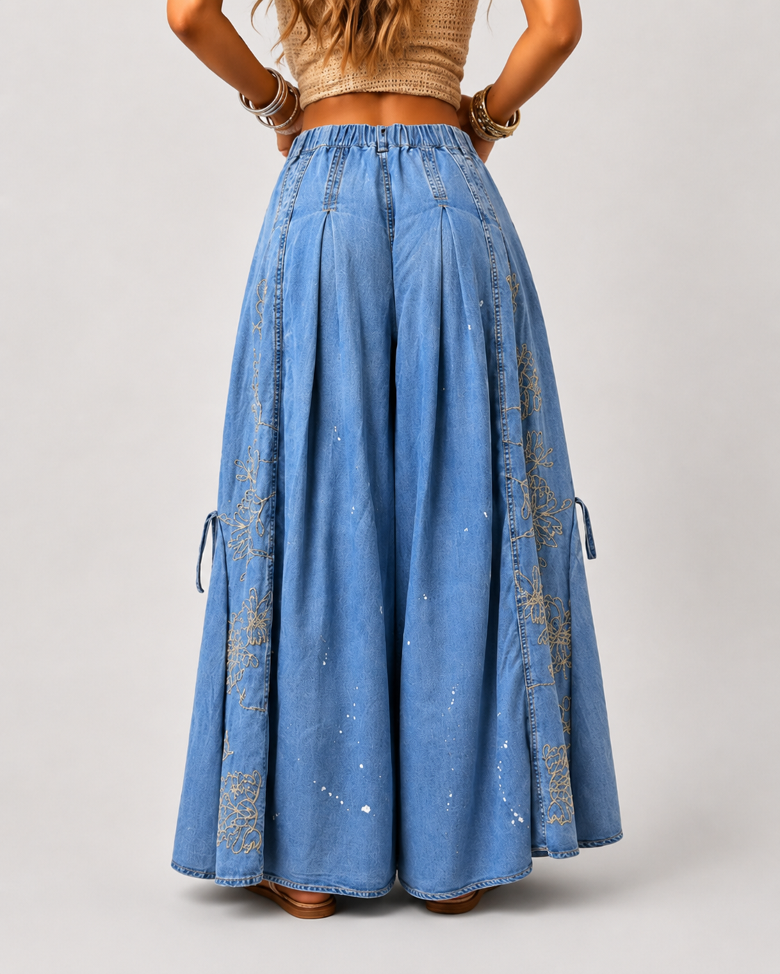 Wildflower Palazzo Jeans